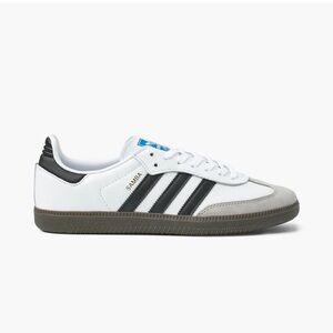 adidas Samba ADV White, Black & Gum Shoes W6.5